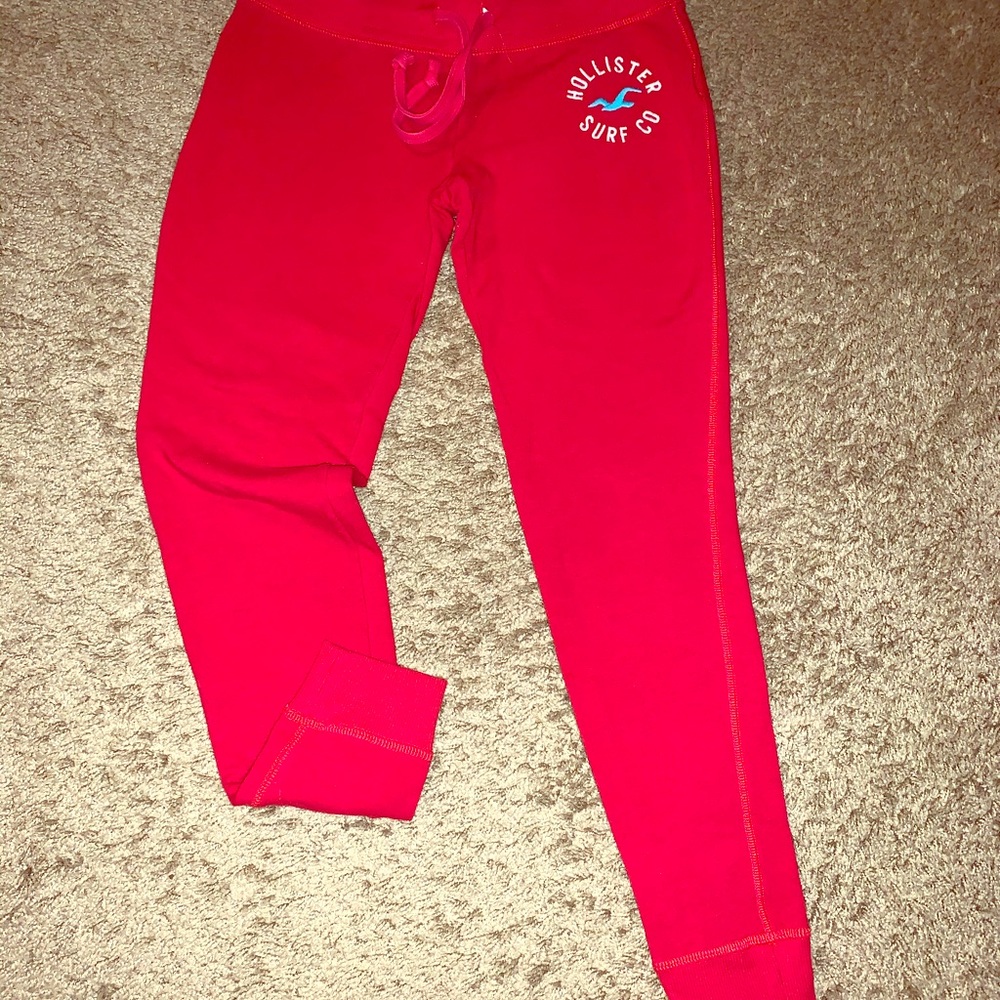 Skinny leg sweat pants
